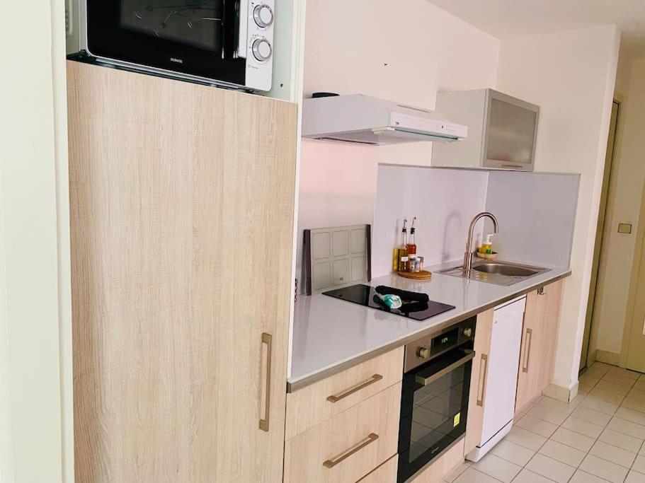 Апартаменти "Beausoleil" T2 Lumineux, Parking, Clim, Wifi Сет Екстер'єр фото